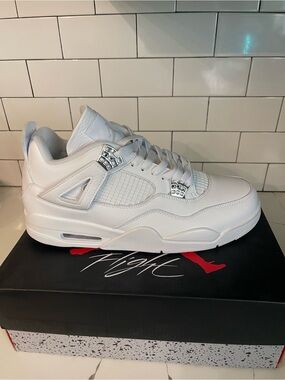 Men’s Retro 4 Pure $ Size 13.